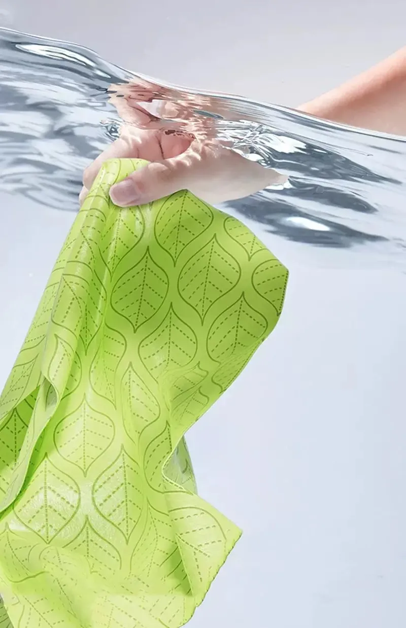 Green Cooling Towels